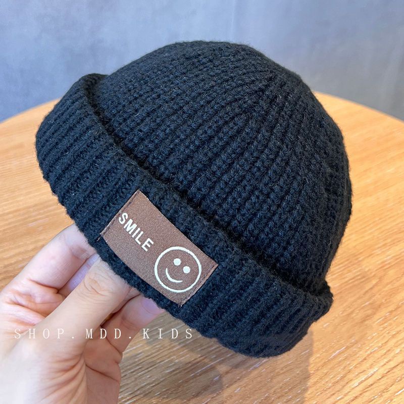 Mũ Len Tròng Đầu Thời Trang Thu Đông Nhật Bản Cho Bé