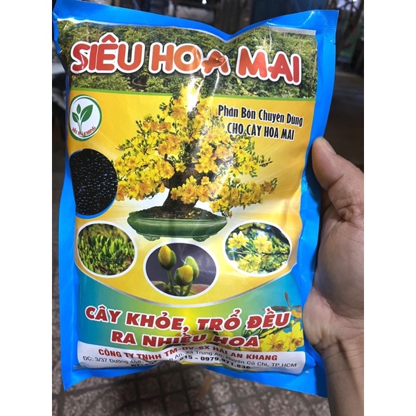 Phân bón Hữu cơ SIÊU HOA MAI chuyên dành cho hoa Mai