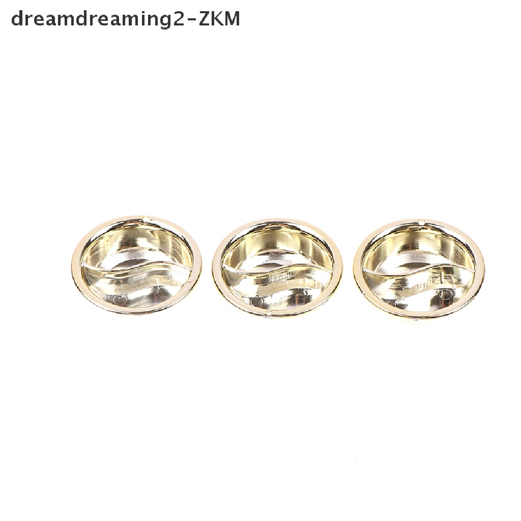 Bộ 3 Món Chén Đĩa &amp; Chảo Ăn Tối Mini Dùng Trang Trí Nhà Búp Bê