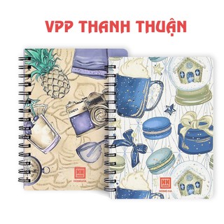 Sổ lò xo A5 200 trang bìa Glitter lấp lánh hồng hà 4159.