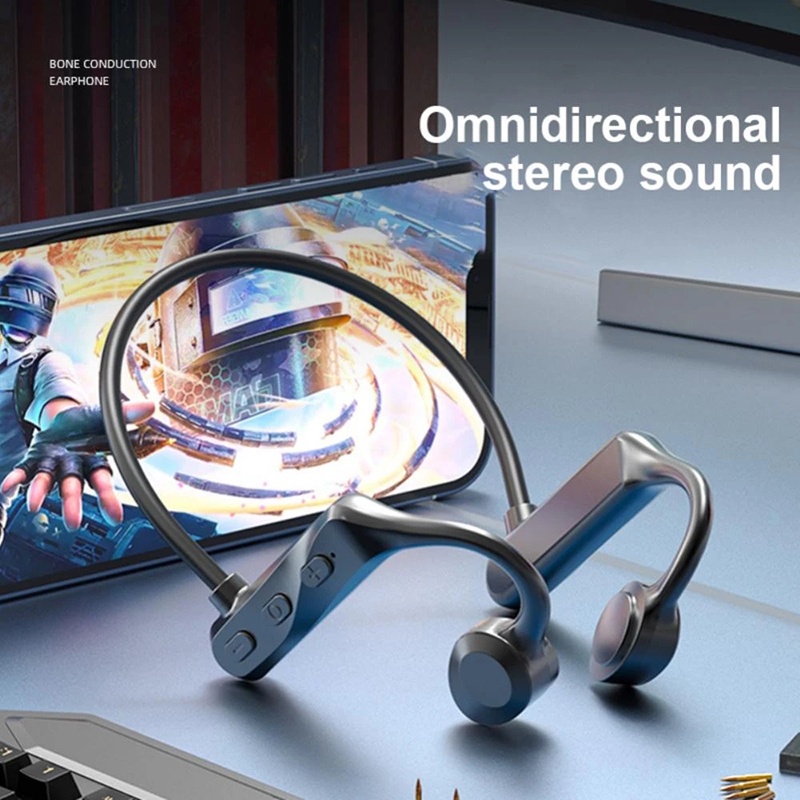 Tai Nghe Bluetooth K69 Truyền Âm Qua Xương Chống Thấm Nước Kiểu Dáng Thể Thao YK CEPVN