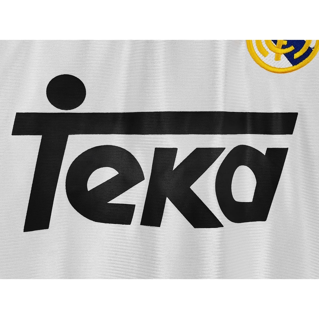 Áo Bóng Đá Đội Tuyển Real Madrid 98-00 Phong Cách Retro