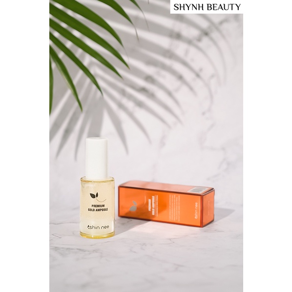 Serum chống lão hóa và nuôi dưỡng da Shin nee Premium Gold Ampoule 30ml