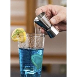 Ly đong định lượng 2 đầu inox - zigger 2 đầu