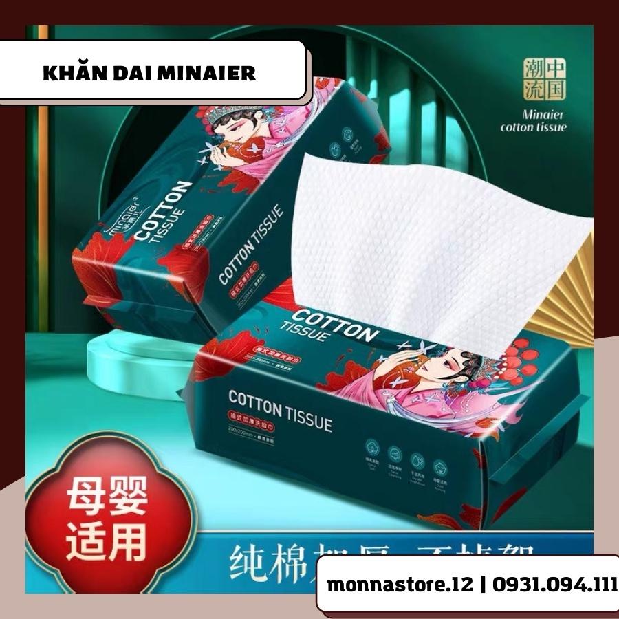Khăn mặt khô dùng 1 lần Minaier