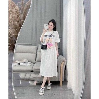 [ VCT137 ] Váy thun cotton gấu Moschino