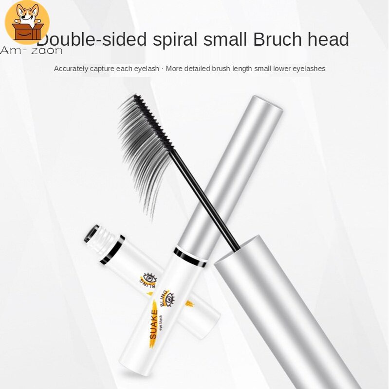 Mascara Đầu Cọ Nhỏ Màu Đen Tự Nhiên Lâu Trôi Chống Thấm Nước Và Mồ Hôi