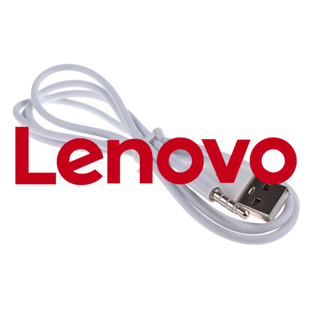 Dây cáp âm thanh LENOVO 3.5mm USB 2.0 đầu cắm AUX thích hợp cho MP3 / 4 VC591 P12