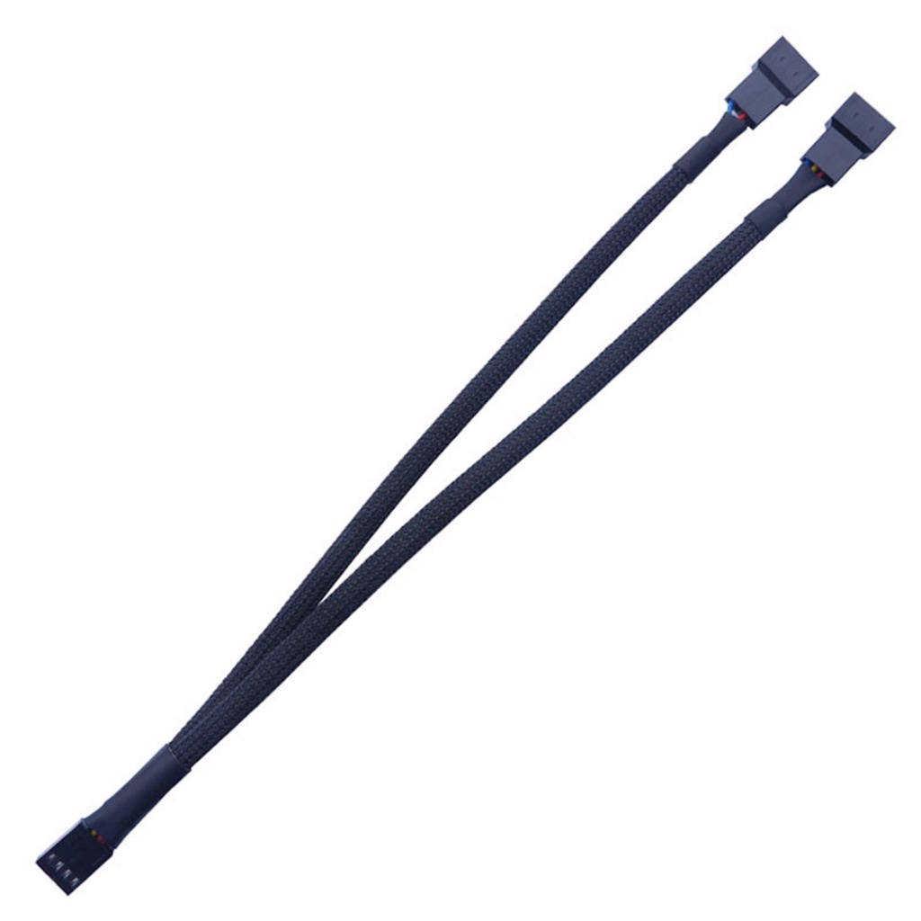 Dây Cáp Chuyển Đổi Từ 1 Sang 2 Cổng PWM 4Pin Cho Quạt Ốp