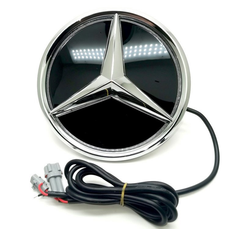 Logo Dán Trang Trí Xe Hơi BENZ W213 W166 W204 W212 W207 In Logo Dạ Quang
