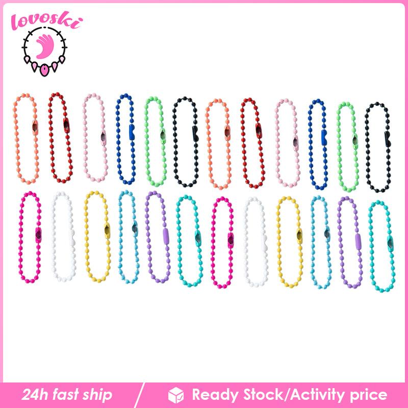 Set 100 Hạt Cườm Xỏ Lỗ Dùng Để Làm Trang Sức Thủ Công