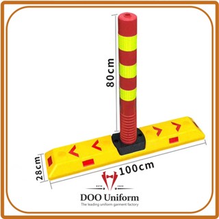 Dải phân cách cọc tiêu Nhật Quang cao 80cm cảnh báo phân làn giao thông