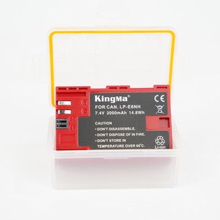 Combo 2 pin + 1 sạc KingMa LPE6N
