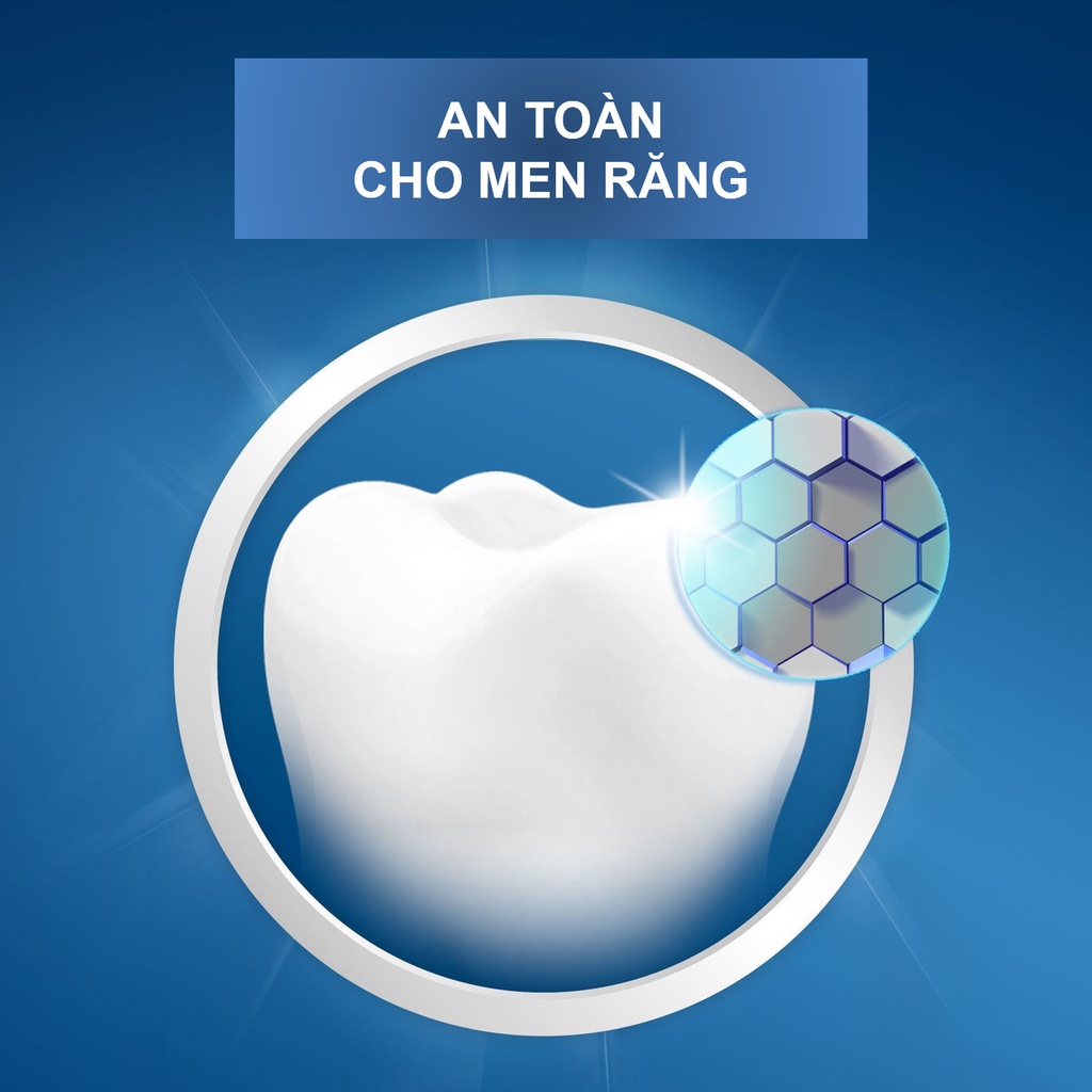 Miếng Dán Trắng Răng Crest 3DWhiteStrips Brilliance White Level Whiter 9, Hộp 16 Gói Cho 16 Lần Dán