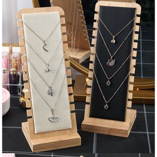 Giá treo trưng bày dây chuyền trang sức, dùng decor cho shop trang sức phụ kiện