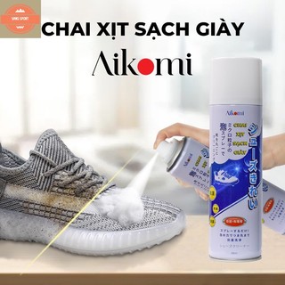 Chai xịt tạo bọt vệ sinh giày Nhật Bản Aikomi cao cấp