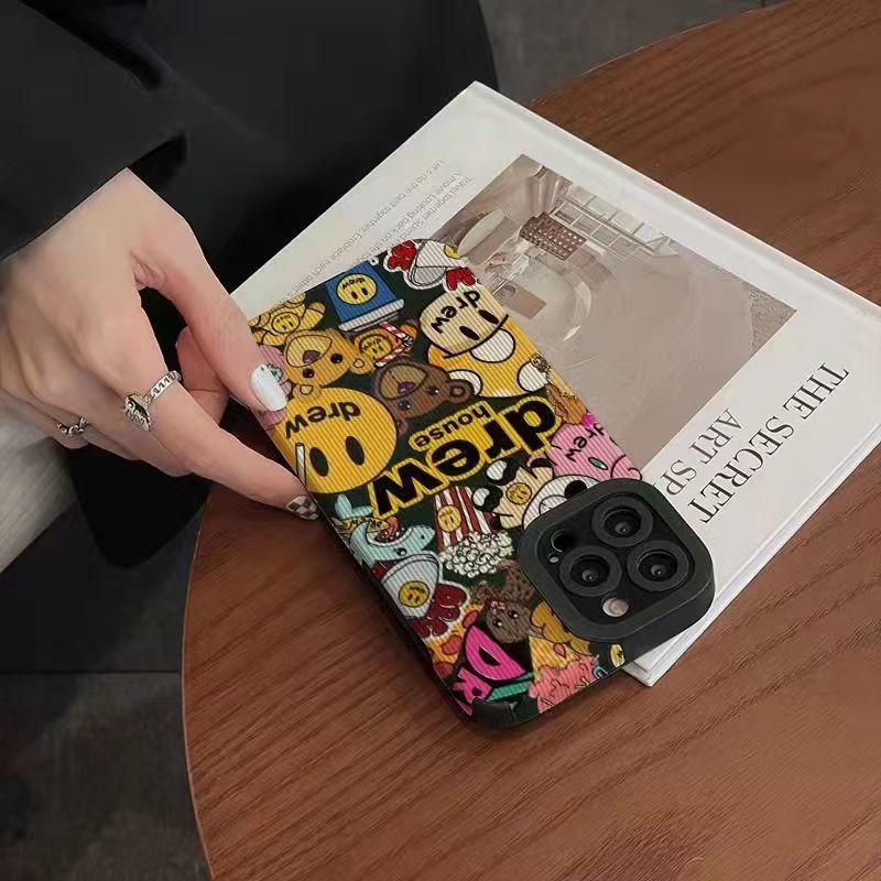 Ốp Điện Thoại Dẻo Họa Tiết Mặt Cười Dễ Thương Cho Iphone11 / 8 NRBN 7piPhone14promaxiPhone13promaxiPhone1112 XR Xsmax13