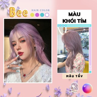 Thuốc nhuộm tóc màu KHÓI TÍM cần tẩy| Bee haircolor, Beehaircolor