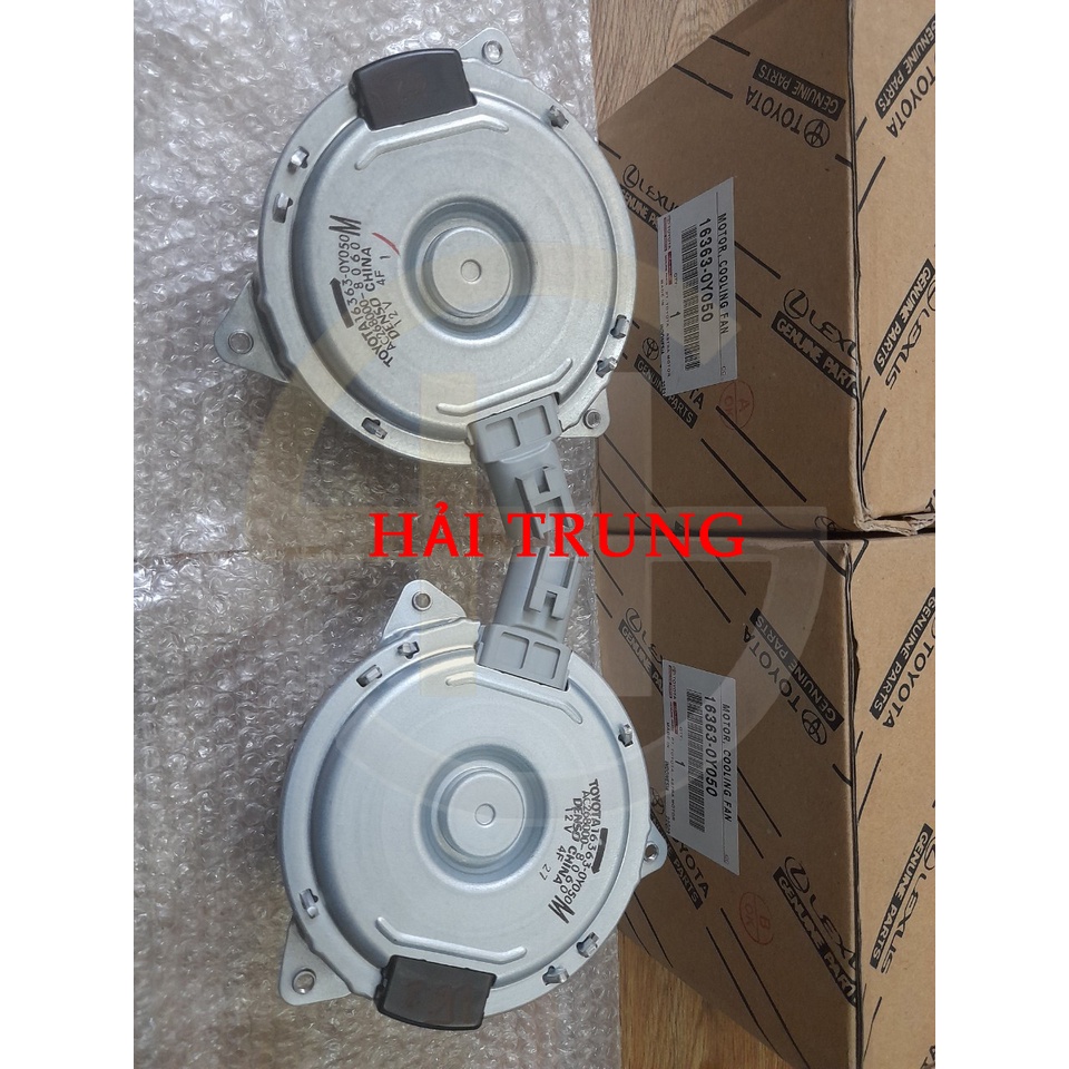Mô tơ quạt két nước Toyota Vios, Yaris 2015-2023 chính hãng | 163630Y050