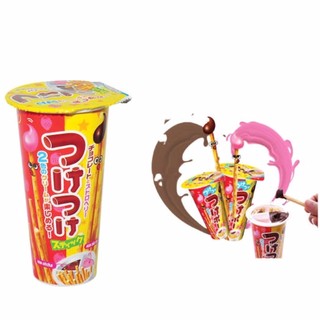 Bánh que Wismo kem socola và dâu tây ly 35g