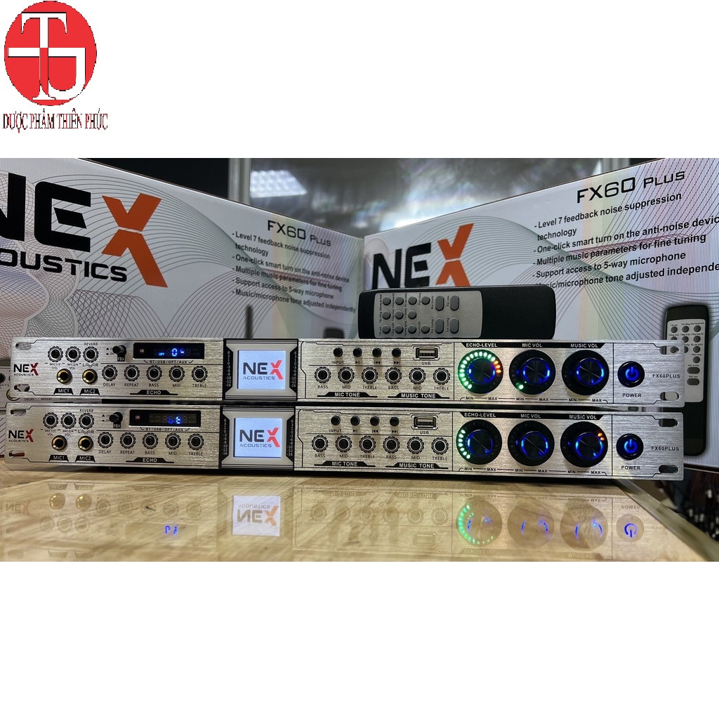 [HCM] Vang Cơ Nex FX60 Plus Cao Cấp - Vang Cơ Có Reverb Triệt Tiêu Hú Rít, Xử Lý Âm Thanh Hoàn Hảo, Cổng Ty Thiên Phúc