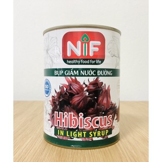 Hoa Hibiscus (Atiso đỏ) NIF - Lon 560gr