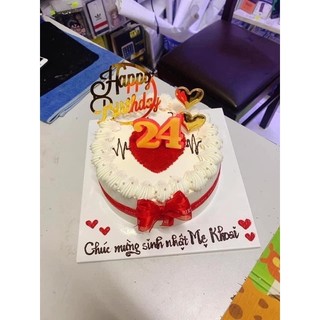 Bột đỏ rắc bánh kem