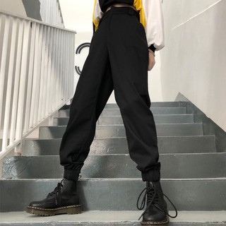(ORDER) Quần jogger kaki box pant  đáy cao unisex ulzzang oversize street style Hàn Quốc