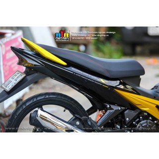 Tem Exciter 2008 - 2010 mẫu Cryton (Đen -Vàng)