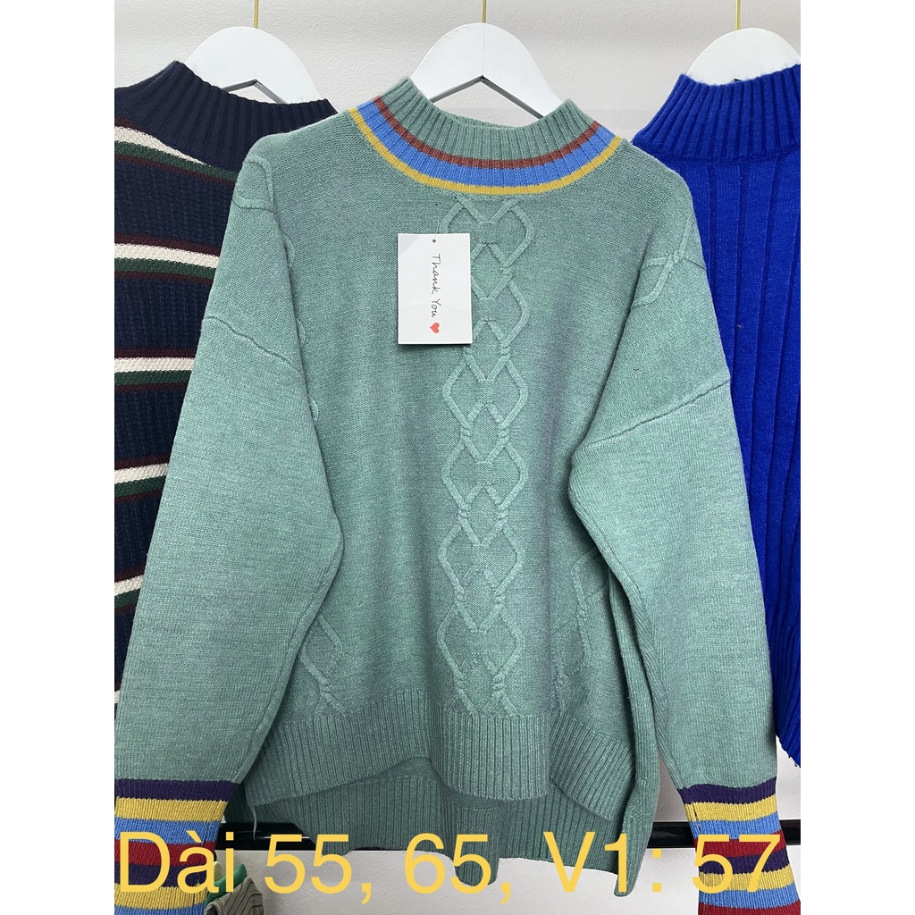 Áo len si tuyển form đẹp, thời trang len mịn, độ mới cao nhiều màu nhiều mẫu