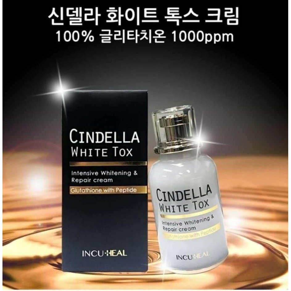 Kem Truyền Trắng Da Cindeltox White Cream MẪU MỚI 2023