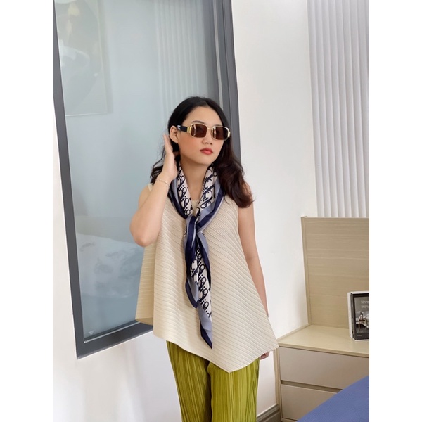 (HÀNG SẴN)  Áo thun lò xo cọc tay vạt xéo, Áo sát nách form rộng thoáng mát, freesize co giãn nhiều