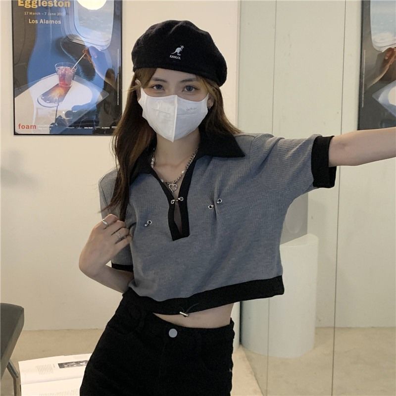 Áo polo Ngắn Tay Thời Trang Mùa Hè Dành Cho Nữ