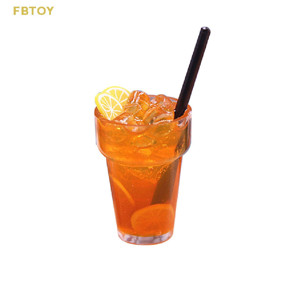 1 Ly Uống Nước Chanh Trang Trí Nhà Búp Bê Tỉ Lệ 1: 12