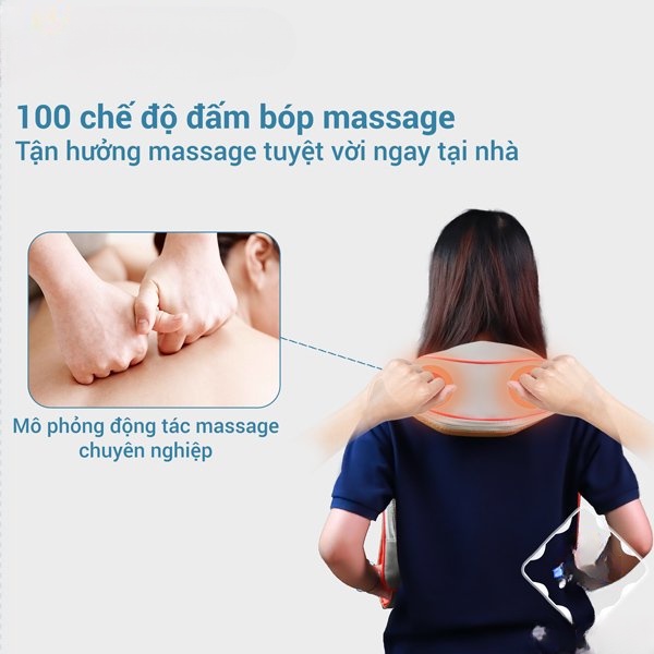 Máy đấm lưng cổ vai gáy,máy massage lưng cổ,với mô phỏng thao tác đấm lưng như người thật