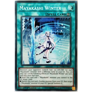 [Thẻ Yugioh] Mayakashi Winter |EN| Super Rare