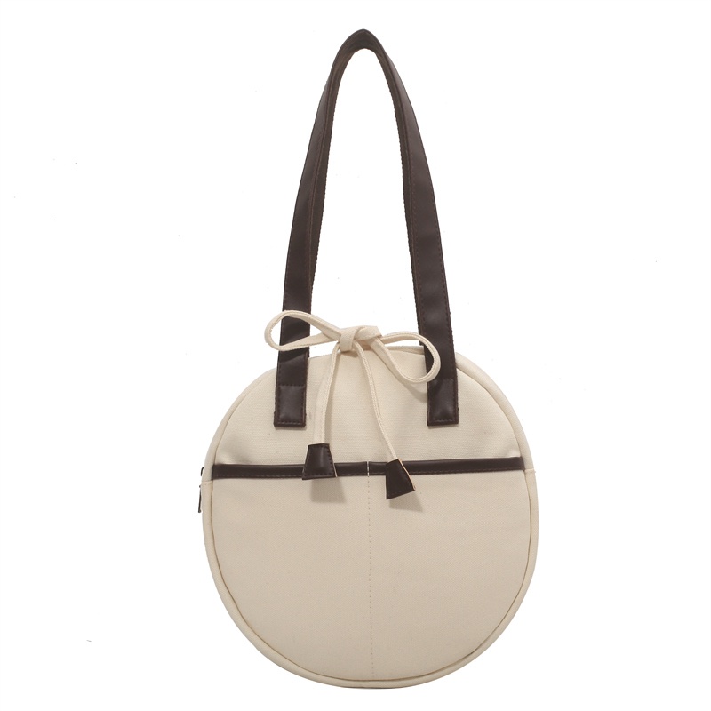 Ielgy Túi Xách Đeo Chéo Hình Tròn Nhỏ Cầm Tay Dễ Phối Đồ Thời Trang Thường Ngày Cho Nữ