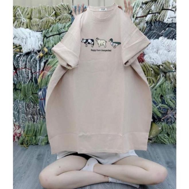 [ Rẻ Vô Địch ] Áo Phông 3158 Cotton Khô Form Rộng Nam Nữ Unisex In Hình 3CV