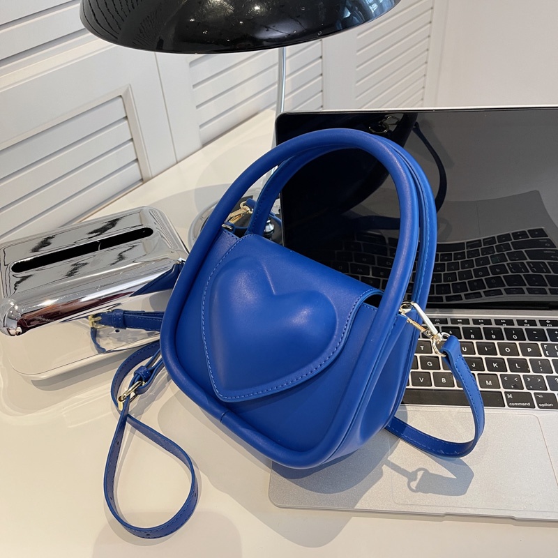 Túi Đeo Vai Họa Tiết Trái Tim Đơn Giản Thời Trang Cao Cấp Dễ Phối Đồ Cho Nữ