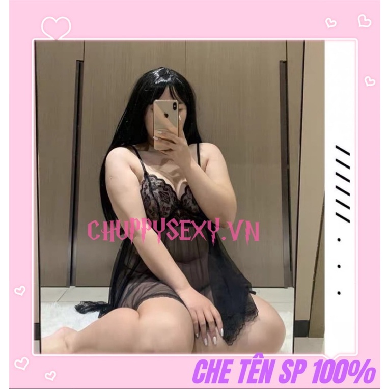 VÁY NGỦ LƯỚI XUYÊN THẤU GỢI CẢM BIGSIZE- HOẢ TỐC SG | BigBuy360 - bigbuy360.vn