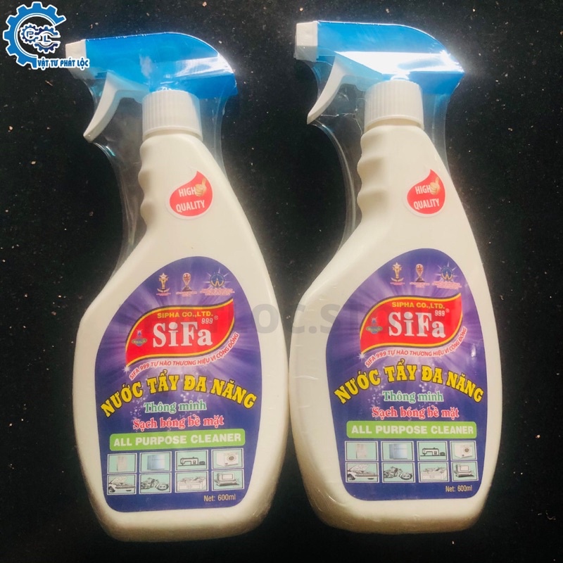 Tẩy rửa đa năng Victory's Sifa 999, nước tẩy rửa sạch dầu mỡ, vết bẩn trên mọi bề mặt dung tích 600ml