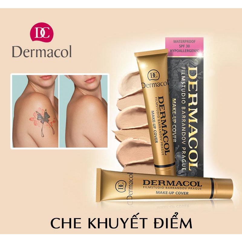 Kem Nền Che Khuyết Điểm,  Dermacol Make up Cover 30g