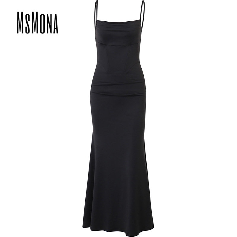 Đầm Ôm Không Tay Màu Trơn Thời Trang 2023 Quyến Rũ Dành Cho Nữ