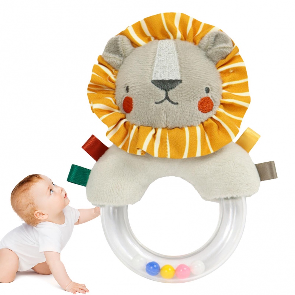 Đồ Chơi Thú Nhồi Bông Hoạt Hình Treo Xe Đẩy Em Bé Sơ Sinh 0-12 Tháng Tuổi