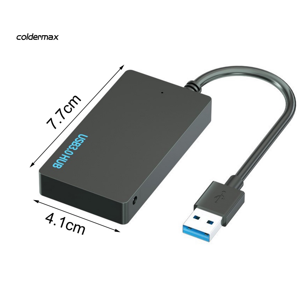 Giá Đỡ Ổ Cắm USB 3.0 5GBPS Có Cáp Chia Tản Nhiệt Tốt Tiện Dụng Cho Laptop / Máy Tính Để Bàn