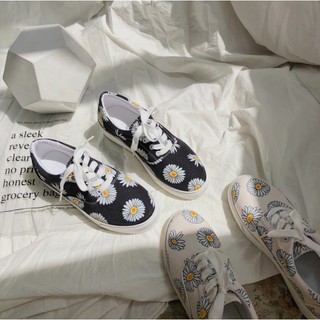 Giày ulzzang sneaker hoa cúc