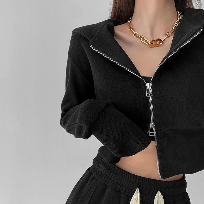 Áo Khoác Thể Thao Có Mũ Trùm Thời Trang Dành Cho Nữ