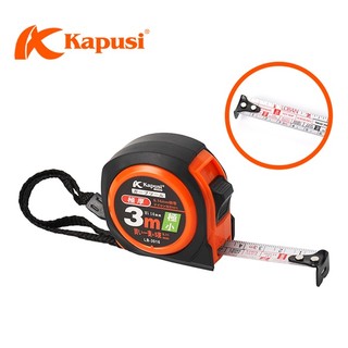 Thước Cuộn Lỗ Ban, Thước Kéo Phong Thủy Kapusi Nhật Bản Nền Trắng, Chữ Sắc Nét, Thước lỗ ban 3m KPS K-2667
