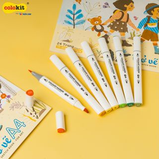 Bút lông mỹ thuật Colokit AM-C001 24 màu