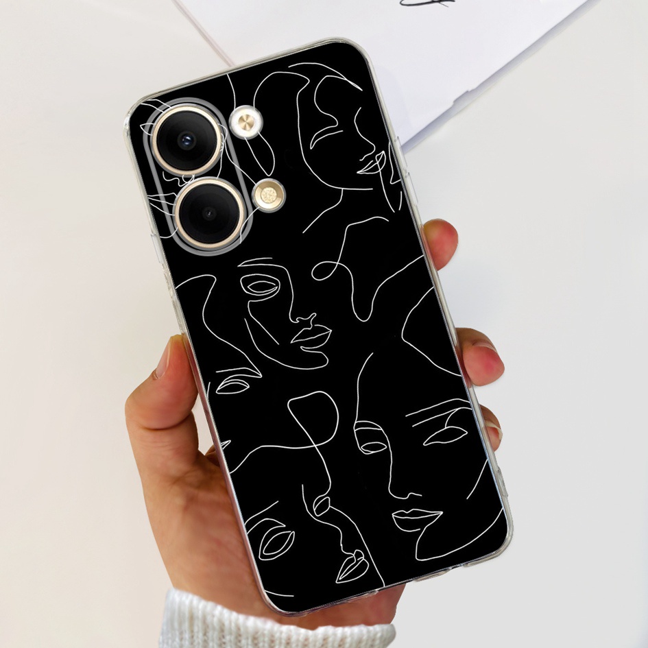 Ốp Điện Thoại TPU Mềm Họa Tiết Hoa Thời Trang Cho OPPO Reno 9 PHM110 2023 Reno9 Pro 5G Px110 6.7 inch